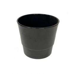 Декоративна Саксия "Black gloss"  501-18