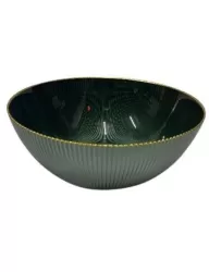 Купа с релеф и златен кант, 28см CUR2112 MERCURY