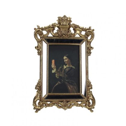 рамка за снимка, луксозна рамка, италианска рамка, барок рамка, златна рамка, ретро рамка, рамка с орнаменти, декоративна рамка, рамка 5x20 см, рамка за снимка вертикална, винтидж декор, рамка за подарък, класически интериор, рамка със златен ефект, рамка