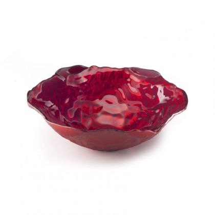 Декоратвна Купа червена коледна