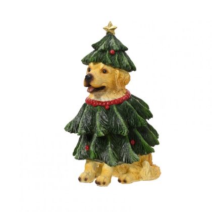 Декоративна фигура Куче "Коледа