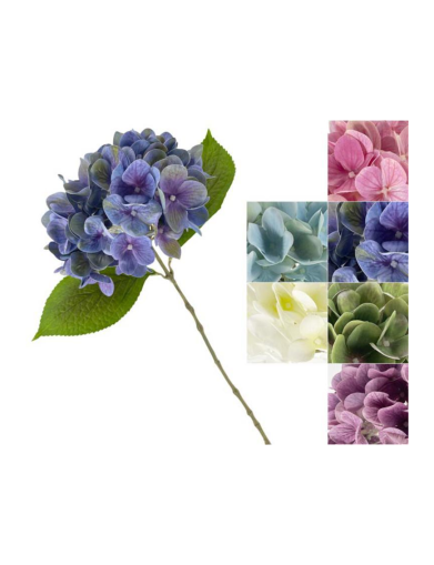 Саксия с изкуствено растение "Хортензия "ILM4626