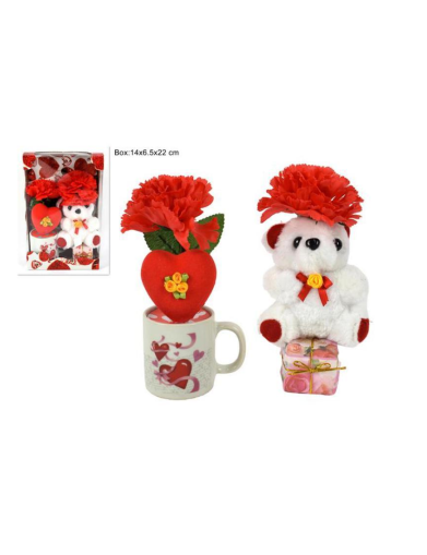 Комплект Чаша с мече и цвете DUE14229