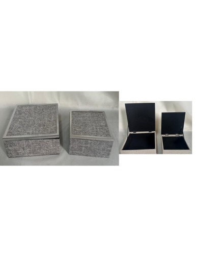 Кутия текстил,  18,5x14,5 см GIC12723