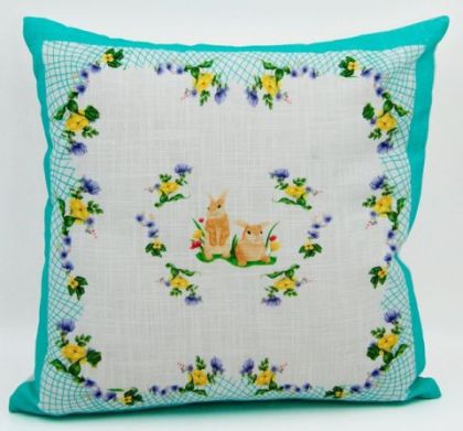 Декоративна възглавница "Spring Easter", Royal Family 40x40 CM