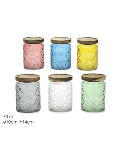 Стъклен Буркан за Съхранение 700ml GNR12932