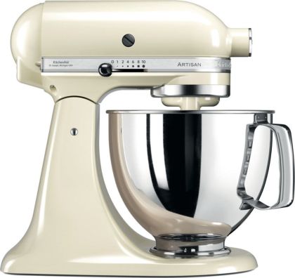 Планетарен Миксер "KitchenAid"4.8 л миксер с накланяща опция Almond Cream