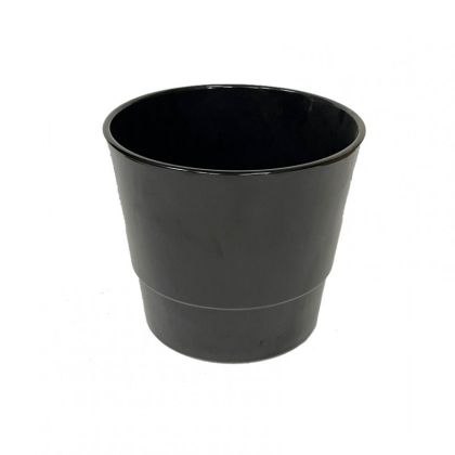 Декоративна Саксия "Black gloss"  501-18