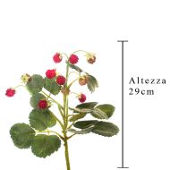 Декоративно Изкуствено Цвете FRAGOLINE DI BOSCO 