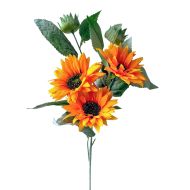Изкуствено Цвете Слънчоглед Букет 