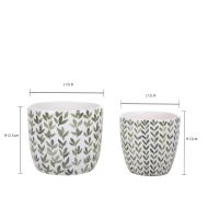 Декоративна Саксия 2 броя CE113