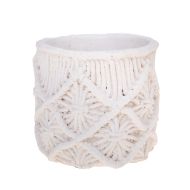 Кашпа натурален цвят