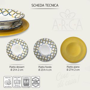 Сервиз Чинии Aurelia, 18 части ACR981