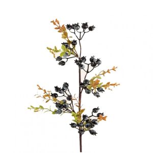 Декоративно Изкуствено Цвете "Боровинка" 1MHZ257BL