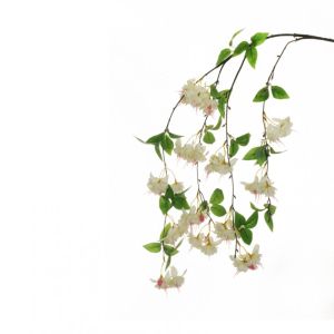 Декоративно Изкуствено Цвете "Фуксия-крем" 80-343680