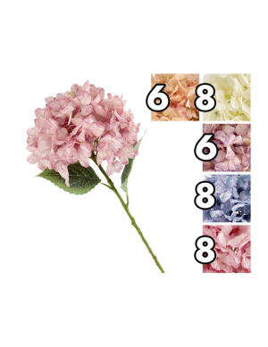 Саксия с изкуствено растение "Хортензия "ILM4626