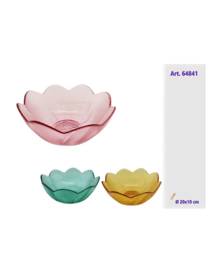 Стъклена Купа "Лале" 20см STA27923