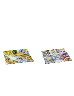 Квадратна Чиния "Италиански мотиви" 20см  STA27926