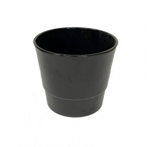 Декоративна Саксия "Black gloss"  501-18